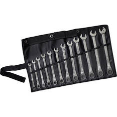 Stanley Ratchet Spanner Set Metric 12 Piece, , scaau_hi-res