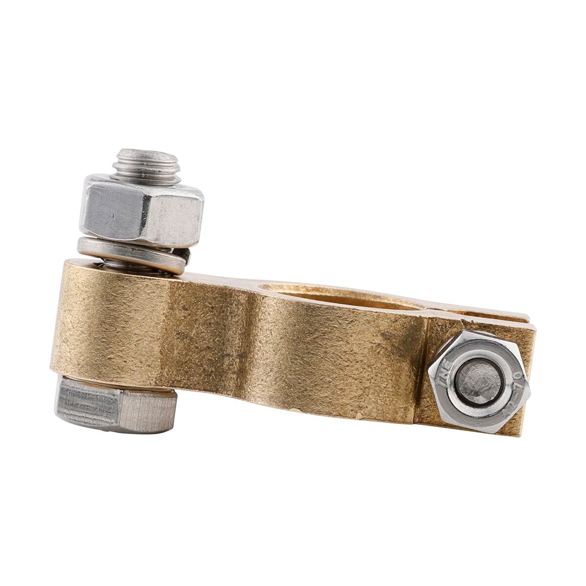 Century Battery Terminal, Forged Brass, Bolt Type - Positive, , scaau_hi-res