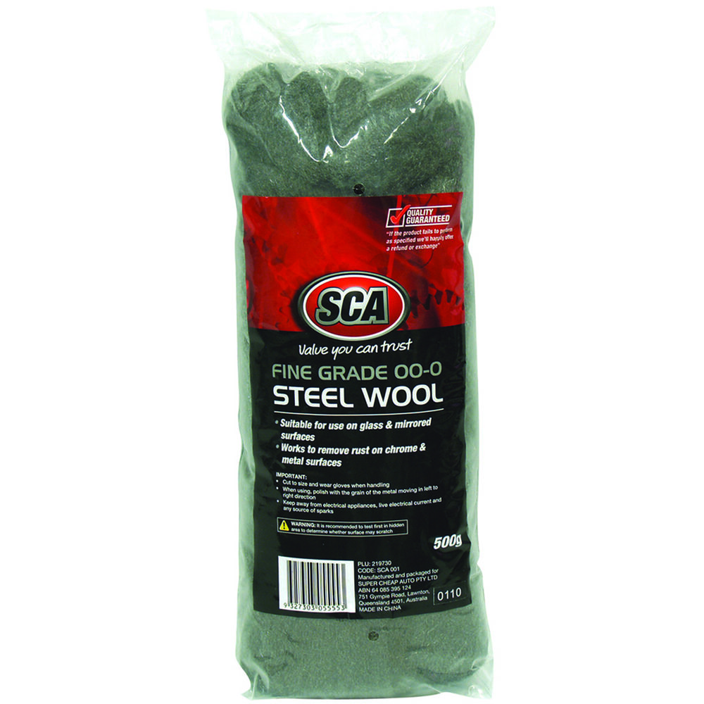 SCA Steel Wool 500g Supercheap Auto