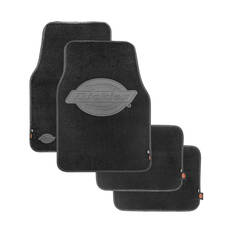 Dickies Carpet OG Logo Floor Mats Black Set Of 4, , scaau_hi-res