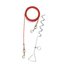 Cabin Crew Pets Tie Out Cable, , scaau_hi-res