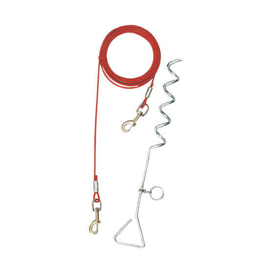 Cabin Crew Pets Tie Out Cable, , scaau_hi-res