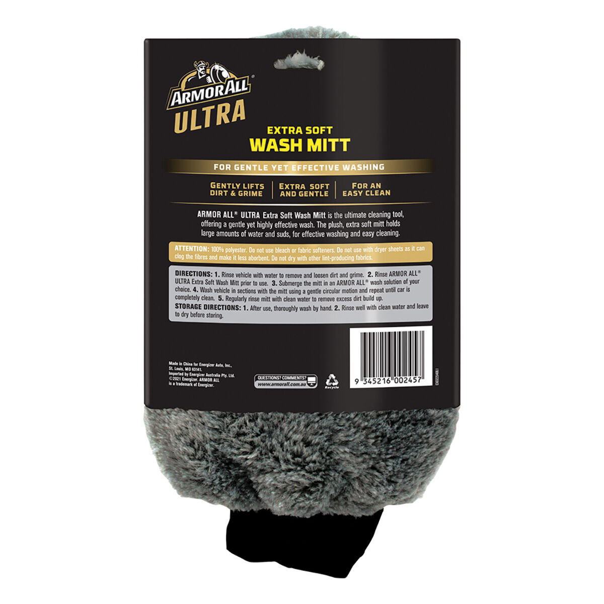 Armor All Ultra Extra Soft Lambswool Wash Mitt, , scaau_hi-res