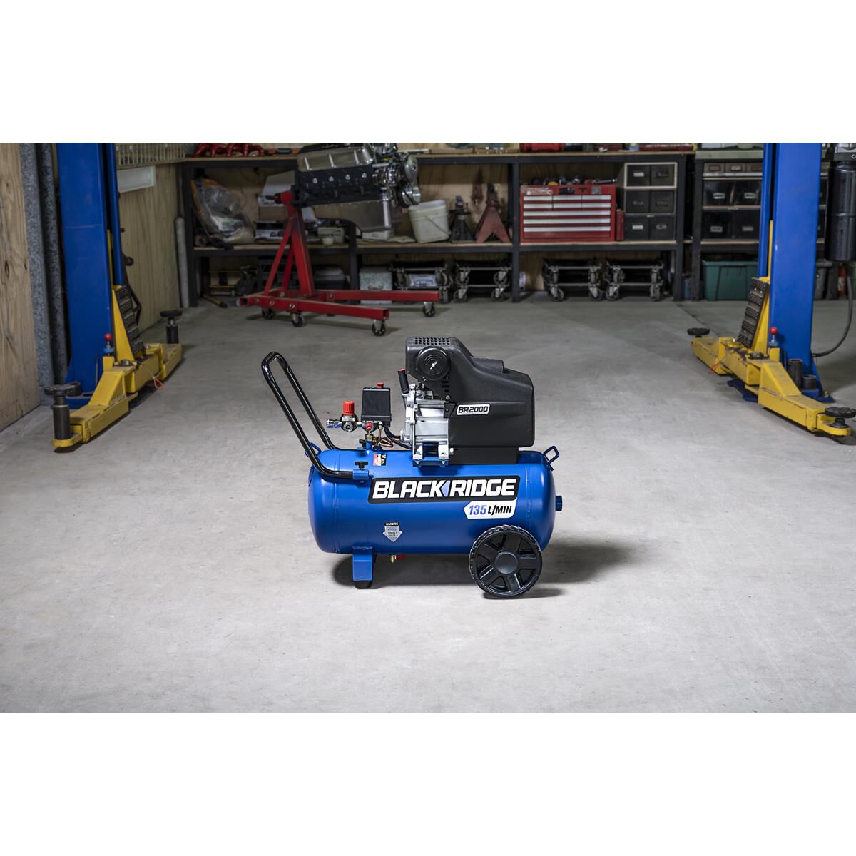 Blackridge Air Compressor 2.5HP Direct Drive 40 Litre tank, , scaau_hi-res