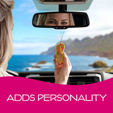 California Scents Novelty Hanging Sandal Tropical Colada Car Air Freshener - 1PK, , scaau_hi-res