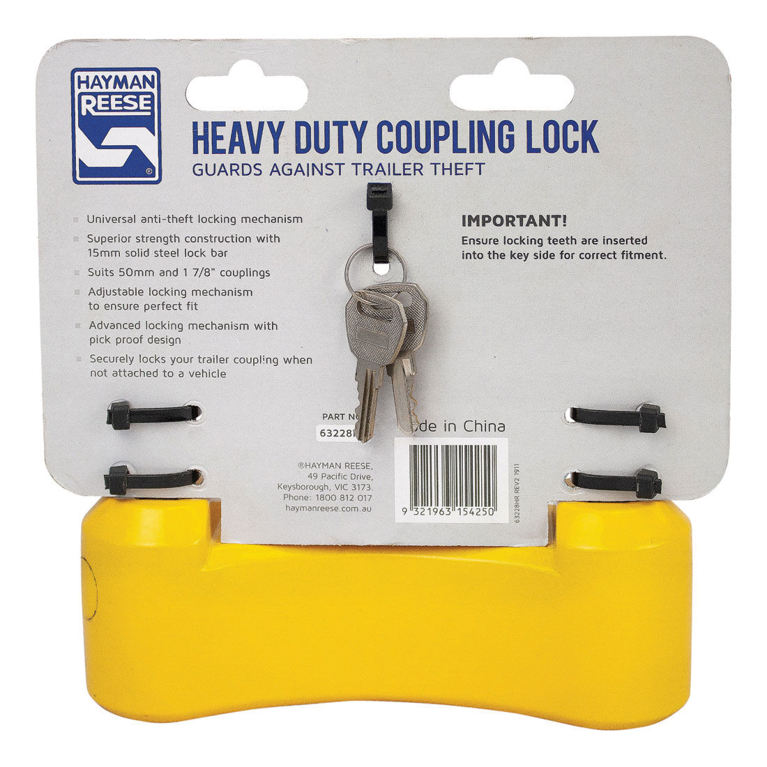 Trailer shop lock supercheap