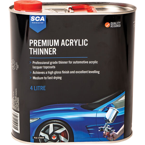 Premium Acrylic Thinner - 4 Litre, , scaau_hi-res
