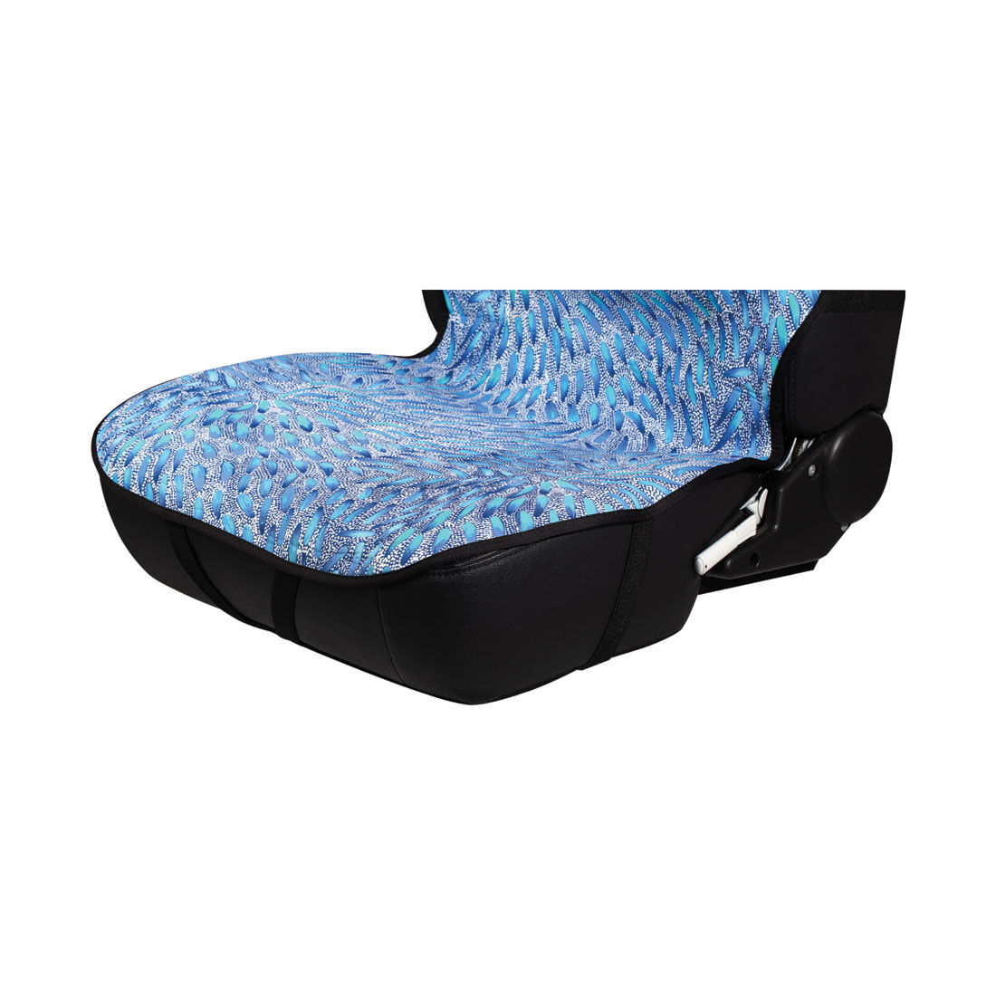 Snake Dreaming Slip On Seat Covers Leaf Neoprene Adjustable Headrests Airbag Compatible, , scaau_hi-res