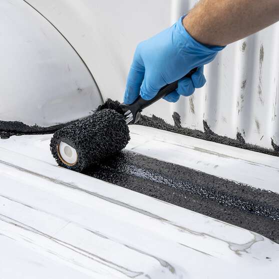 Herculiner Bed Liner Protective Coating Kit with Rollers 3.78 Litres, , scaau_hi-res