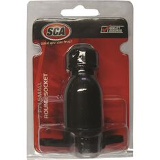 SCA Trailer Socket, Plastic - Small Round, 7 Pin, , scaau_hi-res