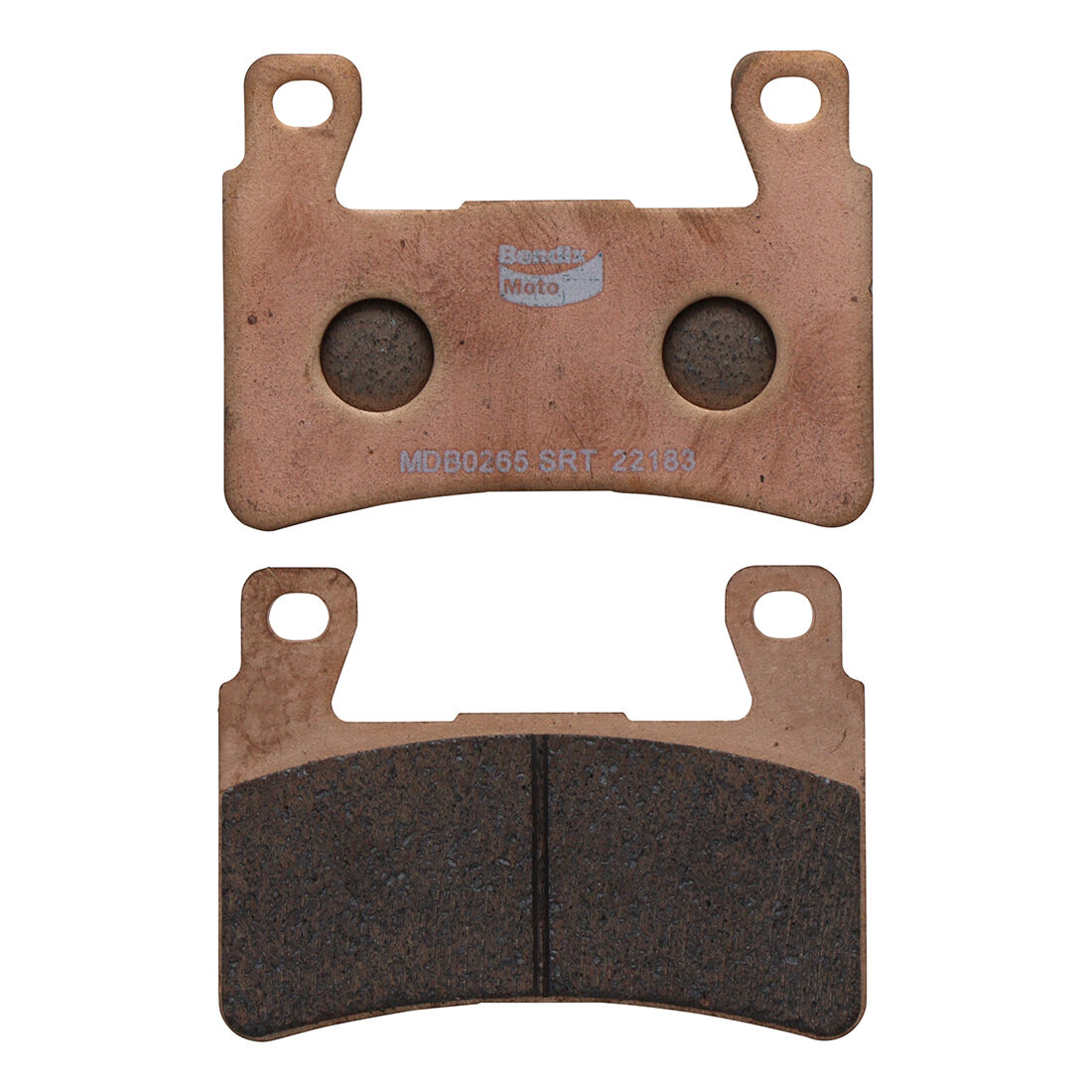Bendix Street Road Track Motorcycle Disc Brake Pads - MDB0265-SRT, , scaau_hi-res