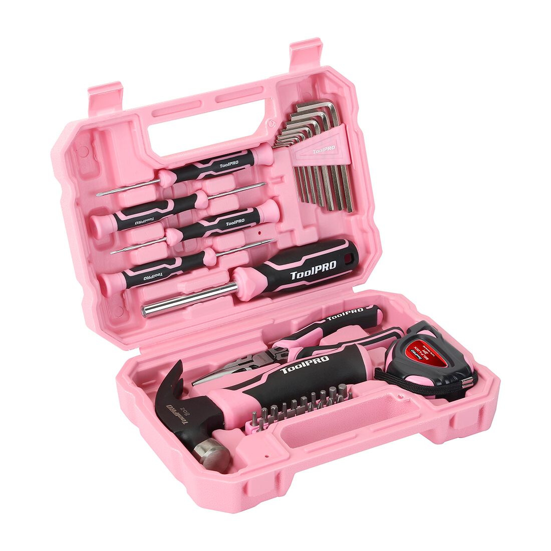 ToolPRO Tool Kit 36 Piece BMC Pink, , scaau_hi-res