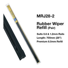 Tridon Wiper Refills - Rubber 8.5mm 28", 2 Pack - MRJ28-2, , scaau_hi-res