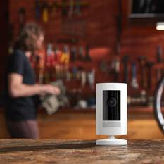 Ring Stick Up Cam Battery White, , scaau_hi-res