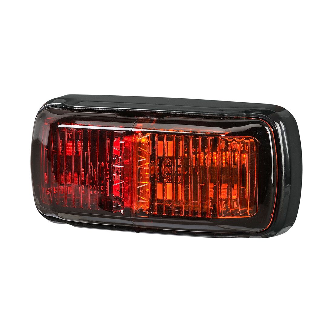 Narva Truck & Trailer LED  Red & Amber Side Marker Lamp with 0.5m Cable - 96402, , scaau_hi-res