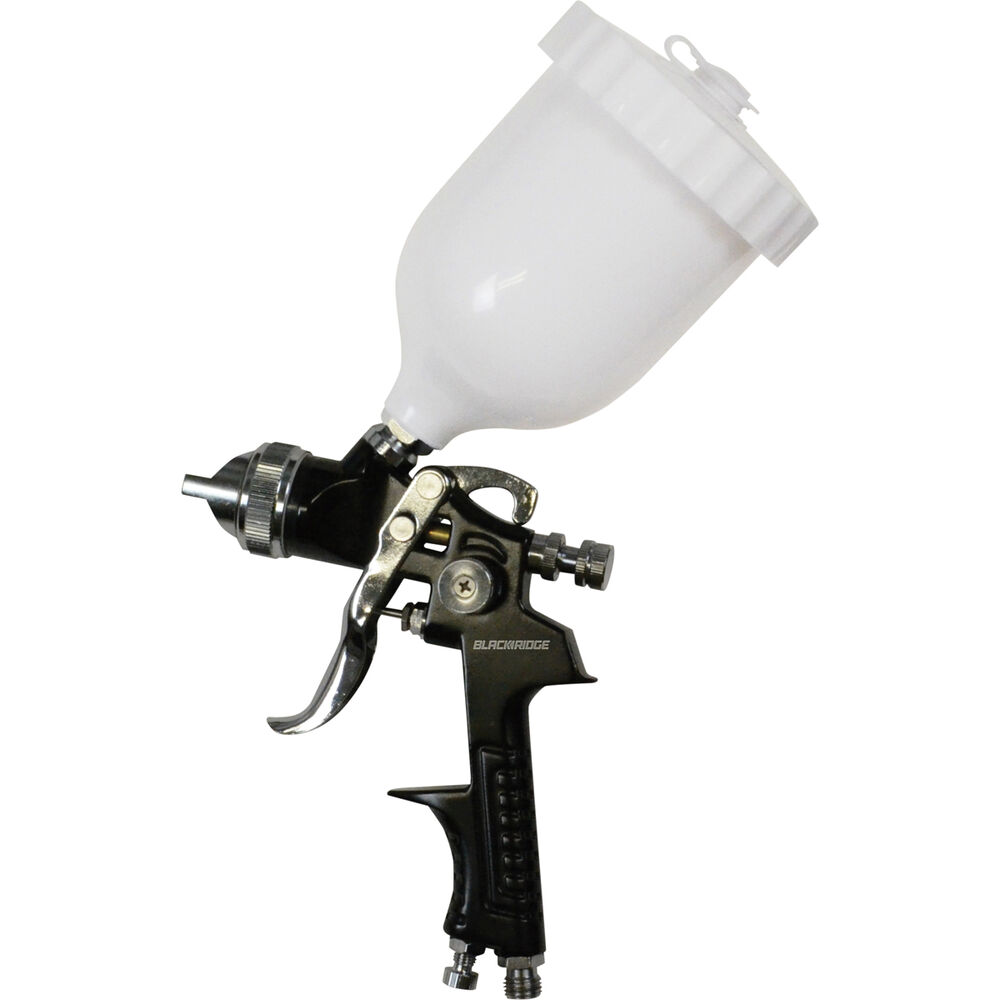 Blackridge Gravity Feed Spray Gun HVLP 600mL Supercheap Auto