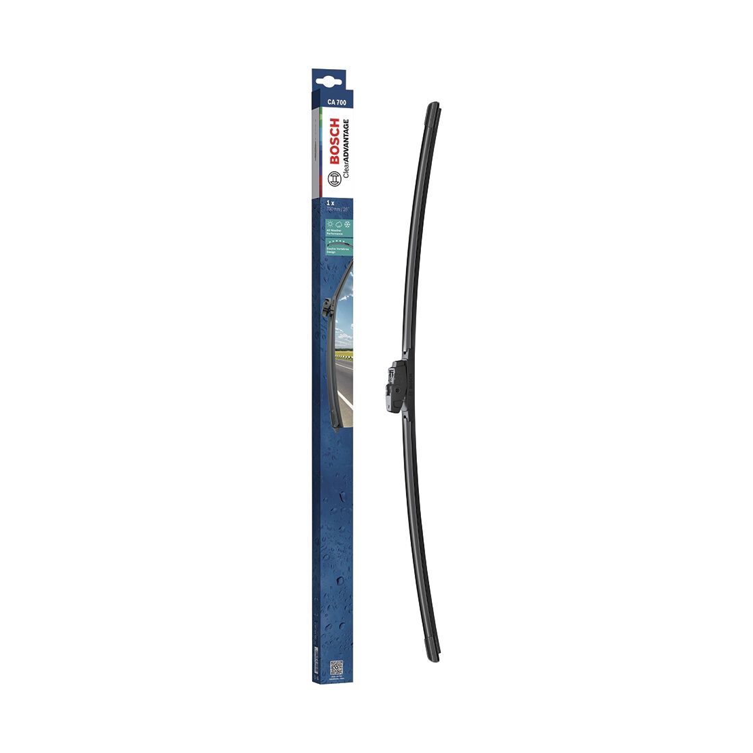 Bosch Clear Advantage Wiper Blade 700mm (28") Single - CA700, , scaau_hi-res