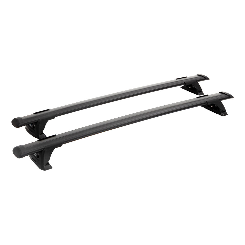 Prorack Aero Bar Roof Racks Pair 1200mm S16B Black Supercheap Auto