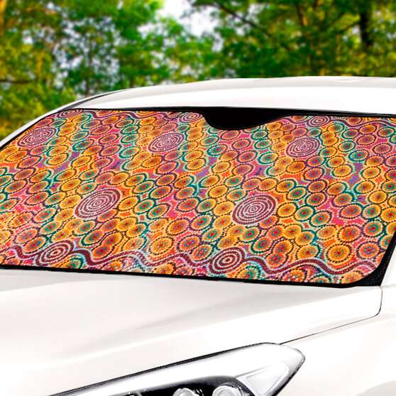 Bush Dreaming Medium Sunshade, , scaau_hi-res