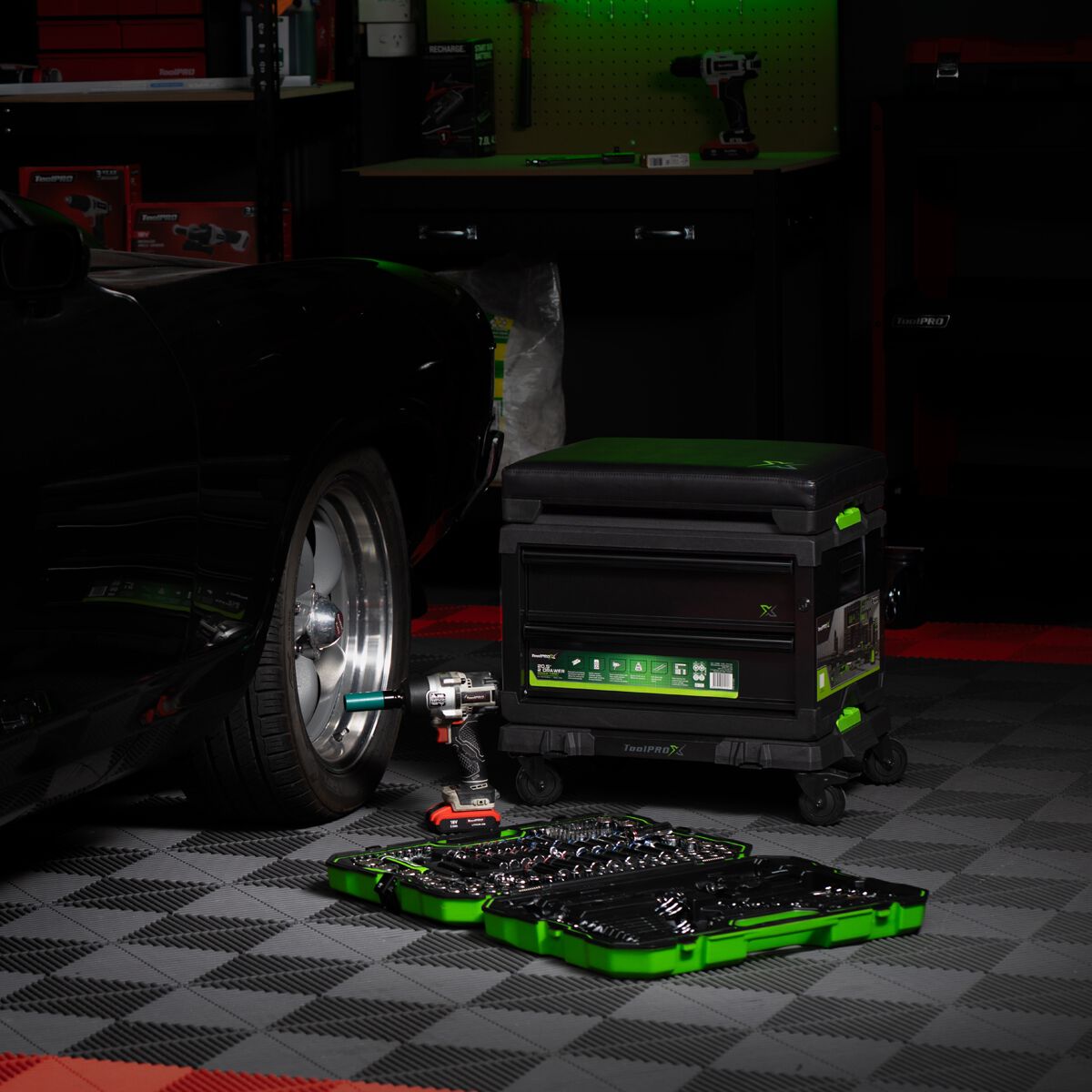 ToolPRO-X Metal Modular Storage System - Padded Seat Top, , scaau_hi-res