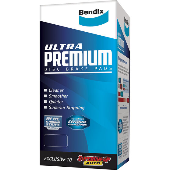 Bendix Ultra Premium Disc Brake Pads - DB1332UP, , scaau_hi-res