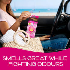 California Scents Novelty Sun Spinner Car Air Freshener Vent Clip, Coronado Cherry Scent, , scaau_hi-res