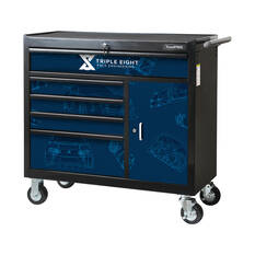 ToolPRO Tool Cabinet Magnet Fascia Set - Triple Eight Race Engineering, Suits 41" Cabinet, , scaau_hi-res