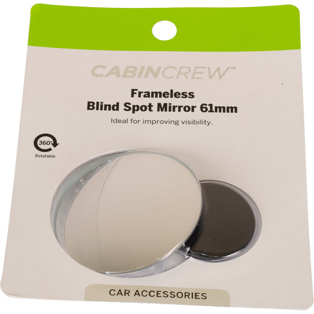 Cabin Crew Blind Spot Mirror Aluminium 61mm Supercheap Auto