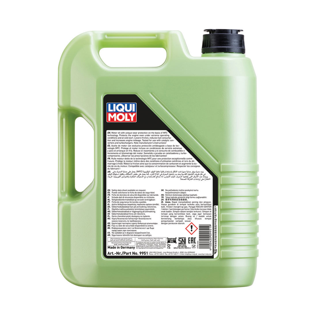 LIQUI MOLY Molygen 10W-40 5 Litre, , scaau_hi-res