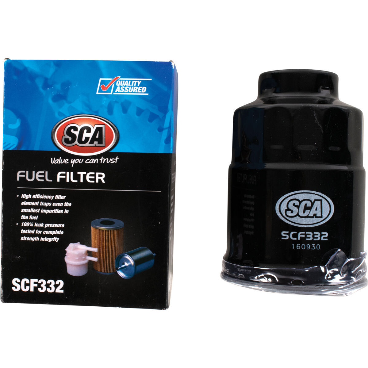 SCA Fuel Filter SCF332 (Interchangeable with Z332) Supercheap Auto