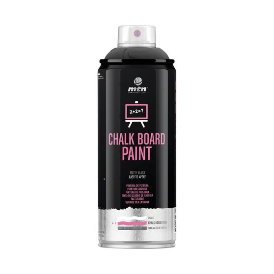 MTN Pro Black Chalk Board Spray Paint 400mL, , scaau_hi-res