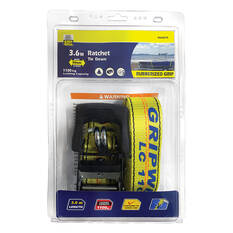 Gripwell Ratchet Tie Down Rubber Grip 3.6m x 50mm, , scaau_hi-res