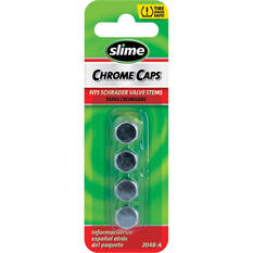 Valve Caps - Chrome, 4 Piece, , scaau_hi-res
