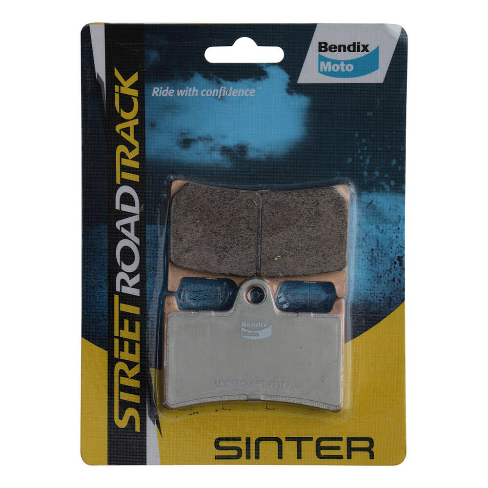 Bendix Street Road Track Motorcycle Disc Brake Pads - MDB0252-SRT ...