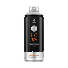MTN Pro Galvanized Matt 99% Zinc Spray Paint 400mL, , scaau_hi-res