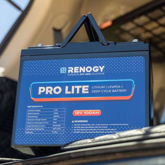 Renogy Lithium Deep Cycle Battery 12.8V 100Ah, , scaau_hi-res