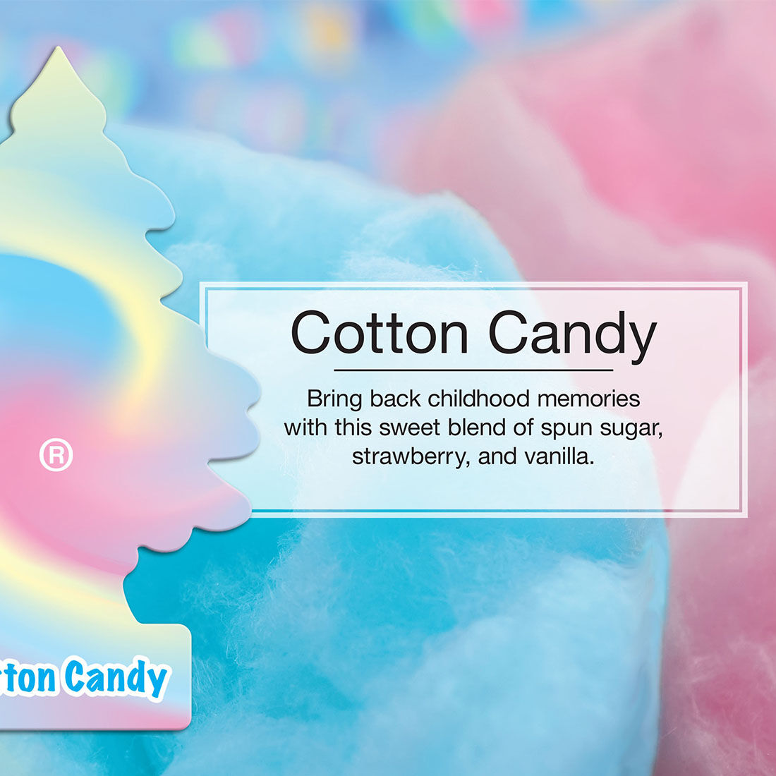 Little Trees Air Freshener - Cotton Candy 3 Pack, , scaau_hi-res