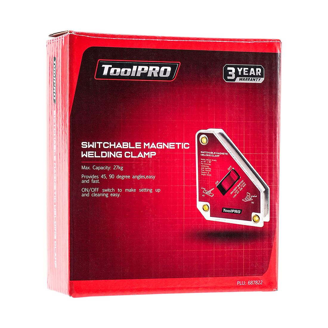 ToolPRO Switchable Magnetic Welding Clamp, , scaau_hi-res
