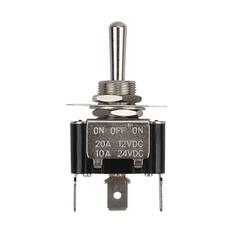 SCA Toggle Switch - 12/24V, On/Off/On, Metal, , scaau_hi-res