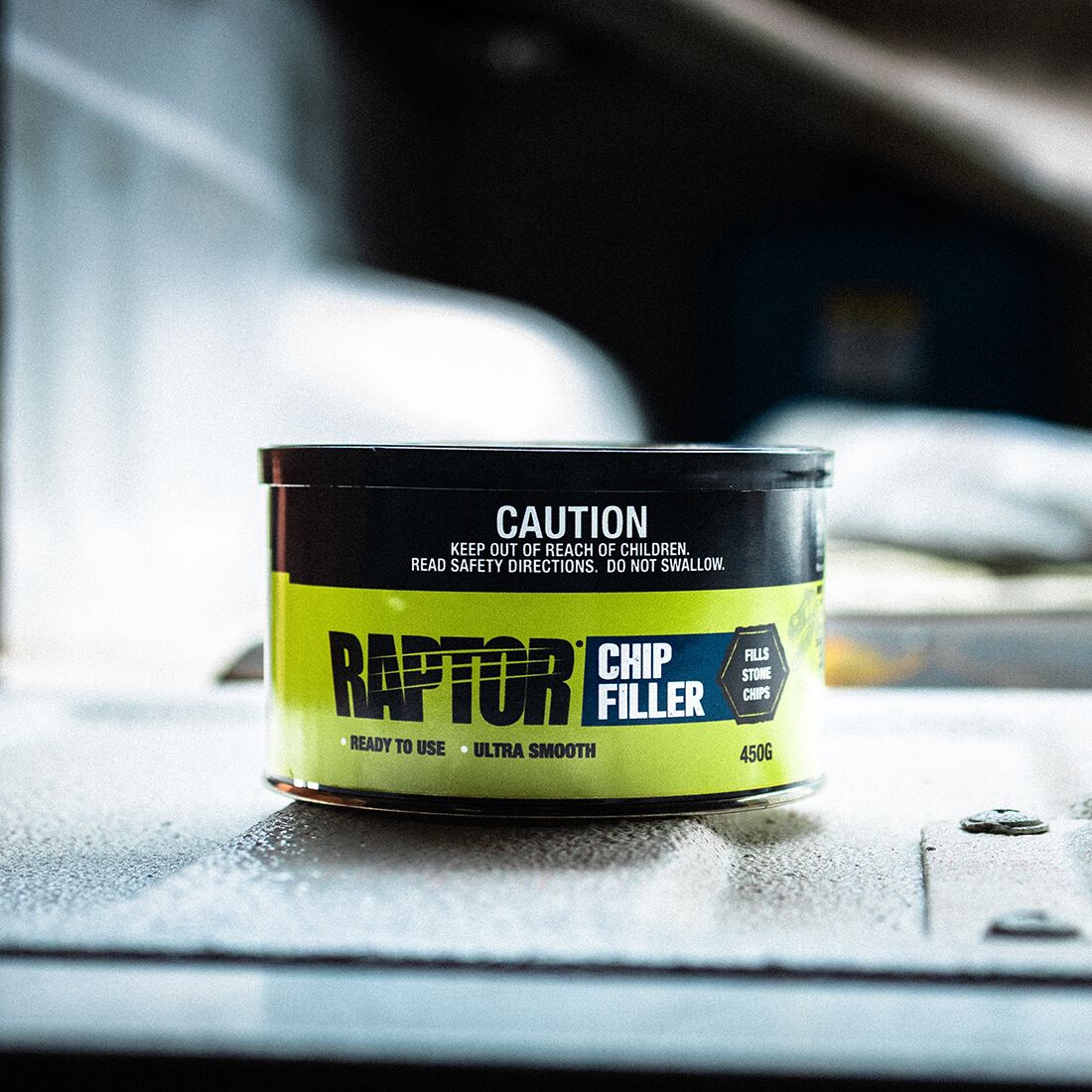 Raptor Scratch & Stone Chip Filler 450g, , scaau_hi-res