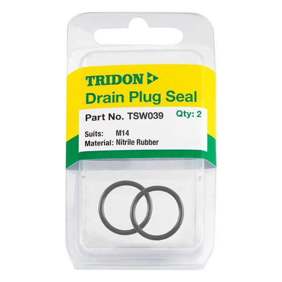 Tridon Oil Drain Plug Washer Pair TSW039, , scaau_hi-res