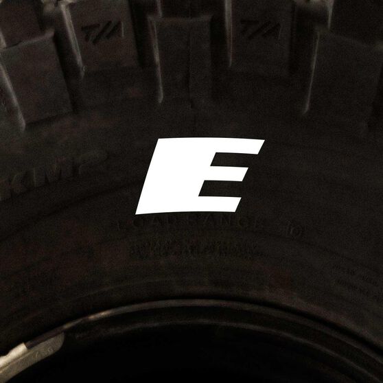 Tire Stickers - Letter E, , scaau_hi-res