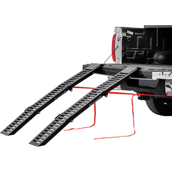 SCA Loading Ramps Steel Trifold Pair 400kg | Supercheap Auto