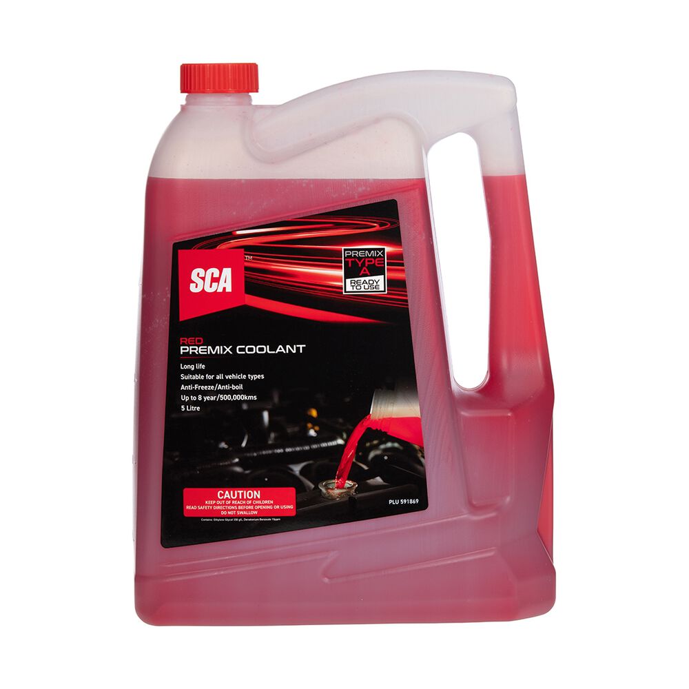 SCA Long Life Red Coolant Premix 5 Litre Supercheap Auto