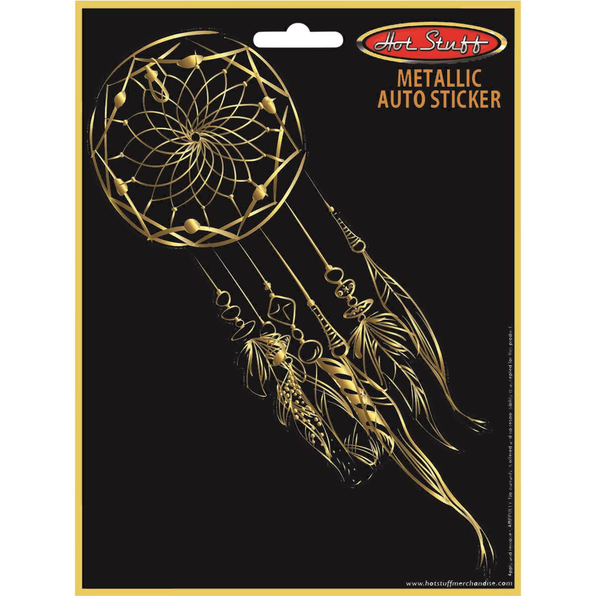Hot Stuff Sticker Gold Dream Catcher, Metallic, , scaau_hi-res
