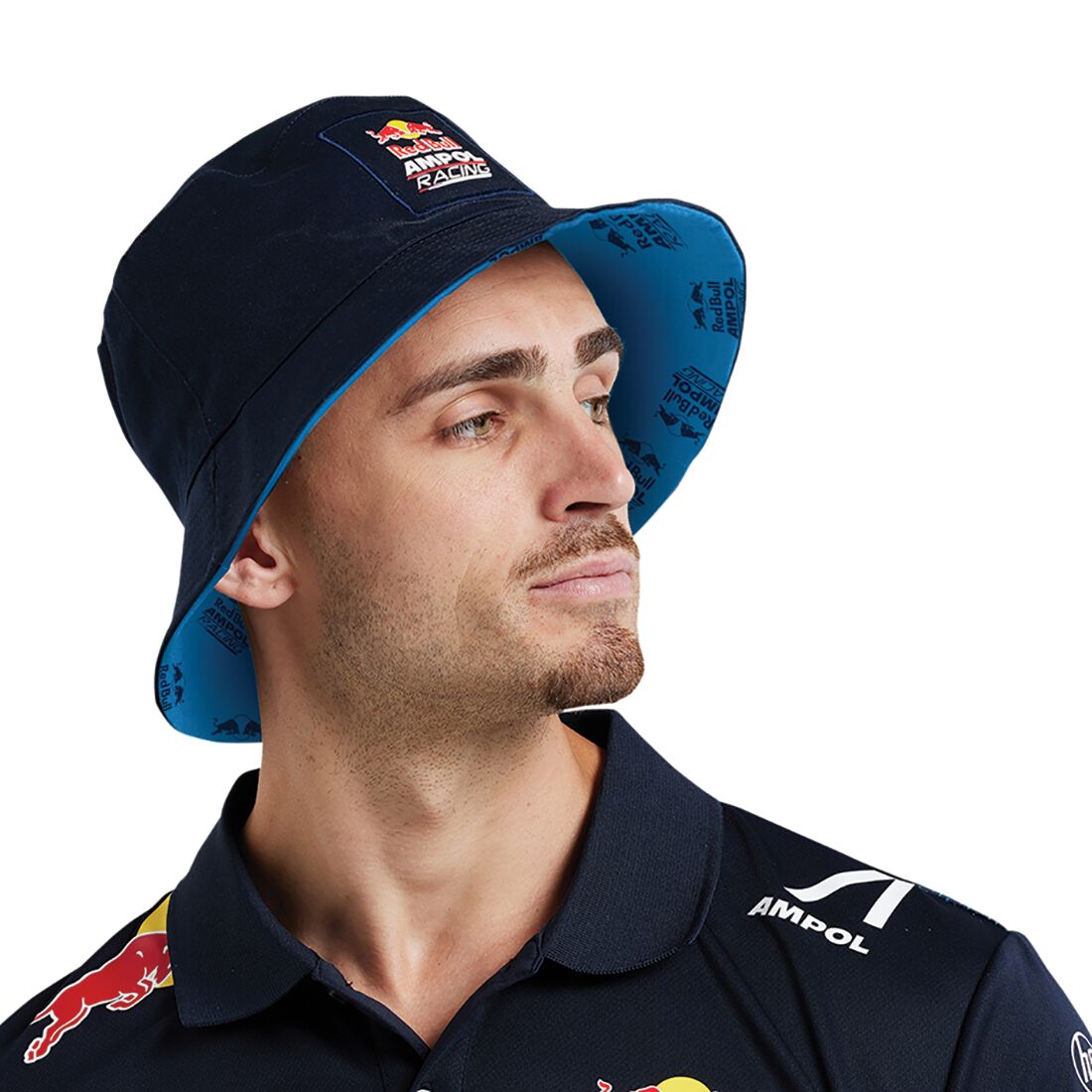 Red Bull Ampol Racing Team Reversible Bucket Hat, , scaau_hi-res