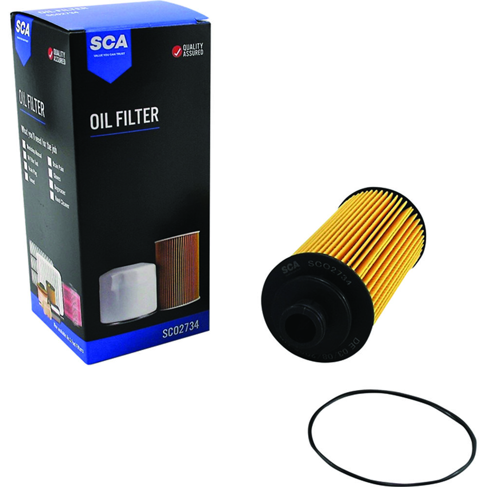 SCA Oil Filter SCO2734 (Interchangeable with R2734P) Supercheap Auto