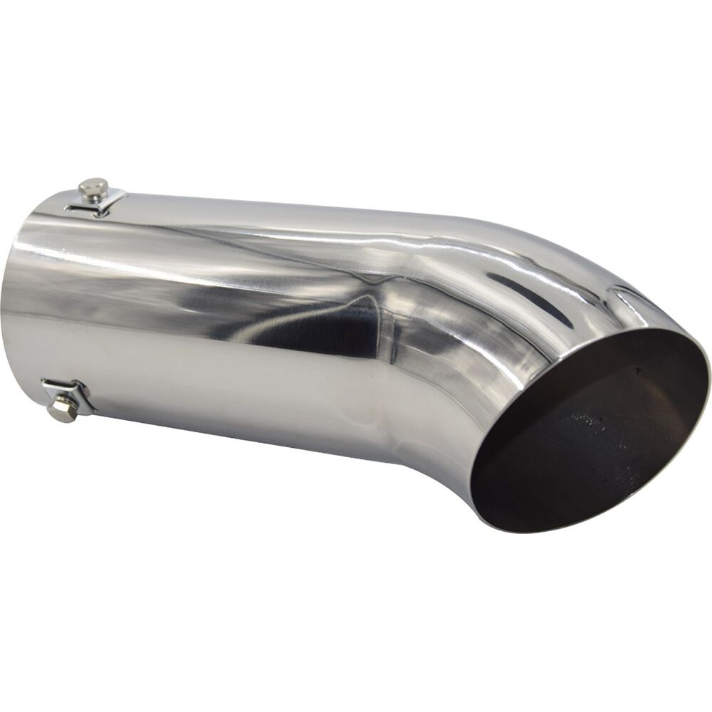 Street Series Stainless Steel Exhaust Tip Dump Pipe suits 52mm to