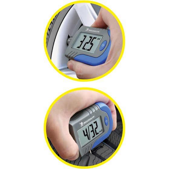 N/A National Michelin Digital Tyre Gauge with Depth Gauge 19.99