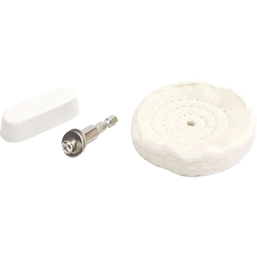 ToolPRO Soft Metal Compound and Buffing Wheel Set 3 Piece Supercheap Auto